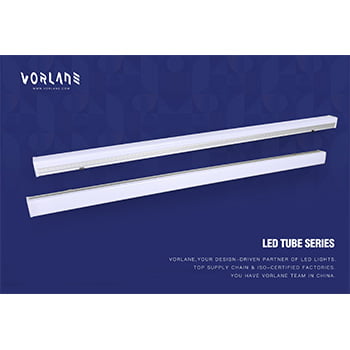Série de tubos LED
