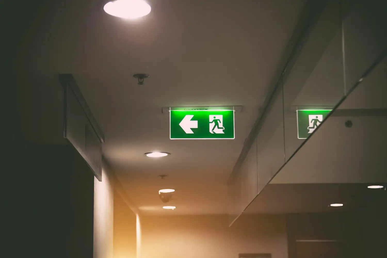 LED-Notfall- und Rettungszeichenleuchten