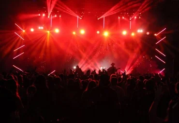 Iluminação ambiente de palco
