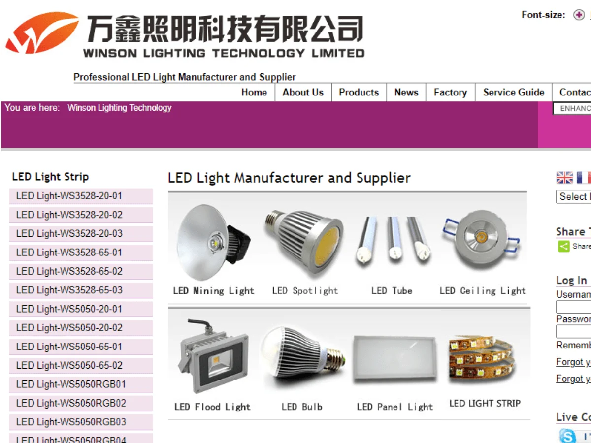 Fabricantes de lâmpadas LED na China 11