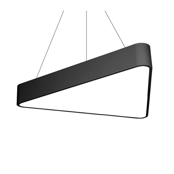 Triangle lumière-solide en forme de bureau