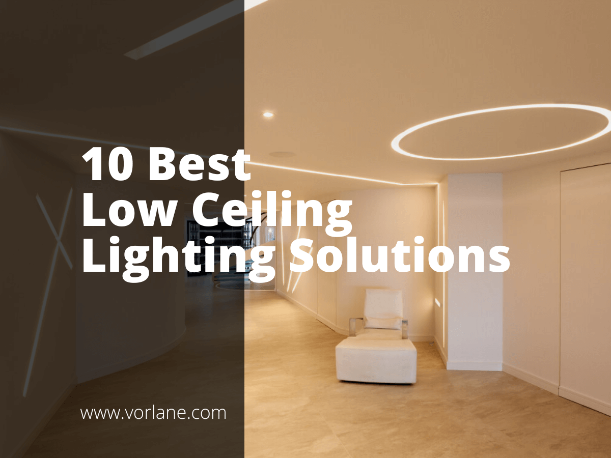 Soluzioni di illuminazione per soffitti bassi 1