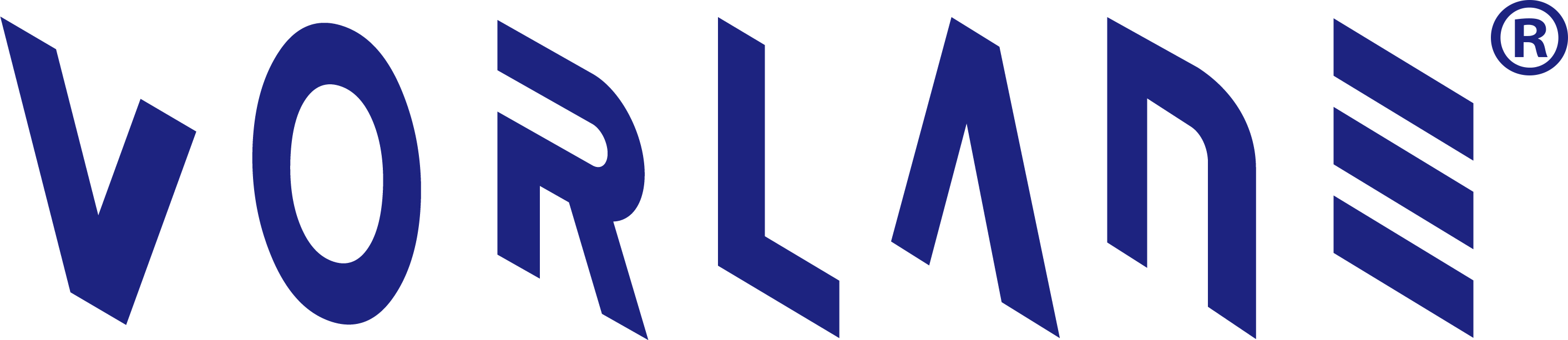 logotipo de vorlane r