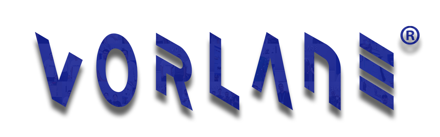 logotipo de luz led vorlane