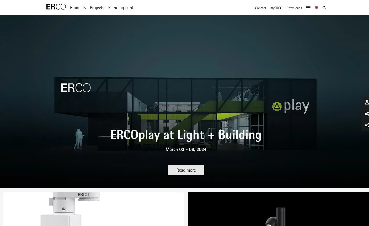 erco website