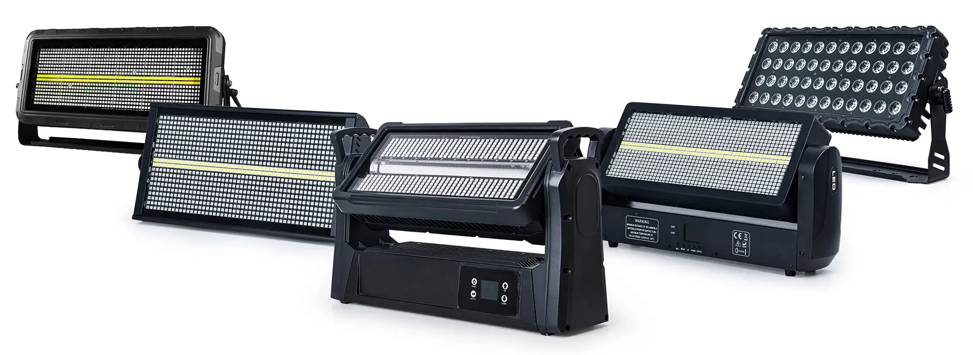 Versatile LED Strobe Light Collection for Professional Use