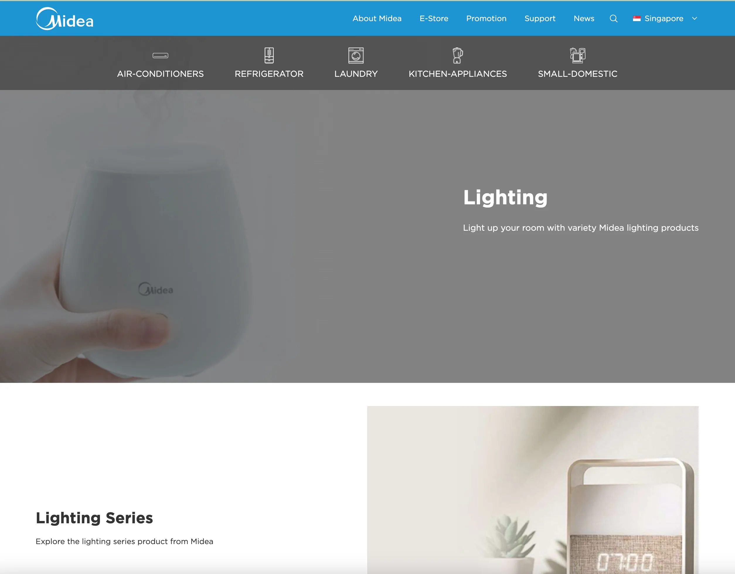 midea website