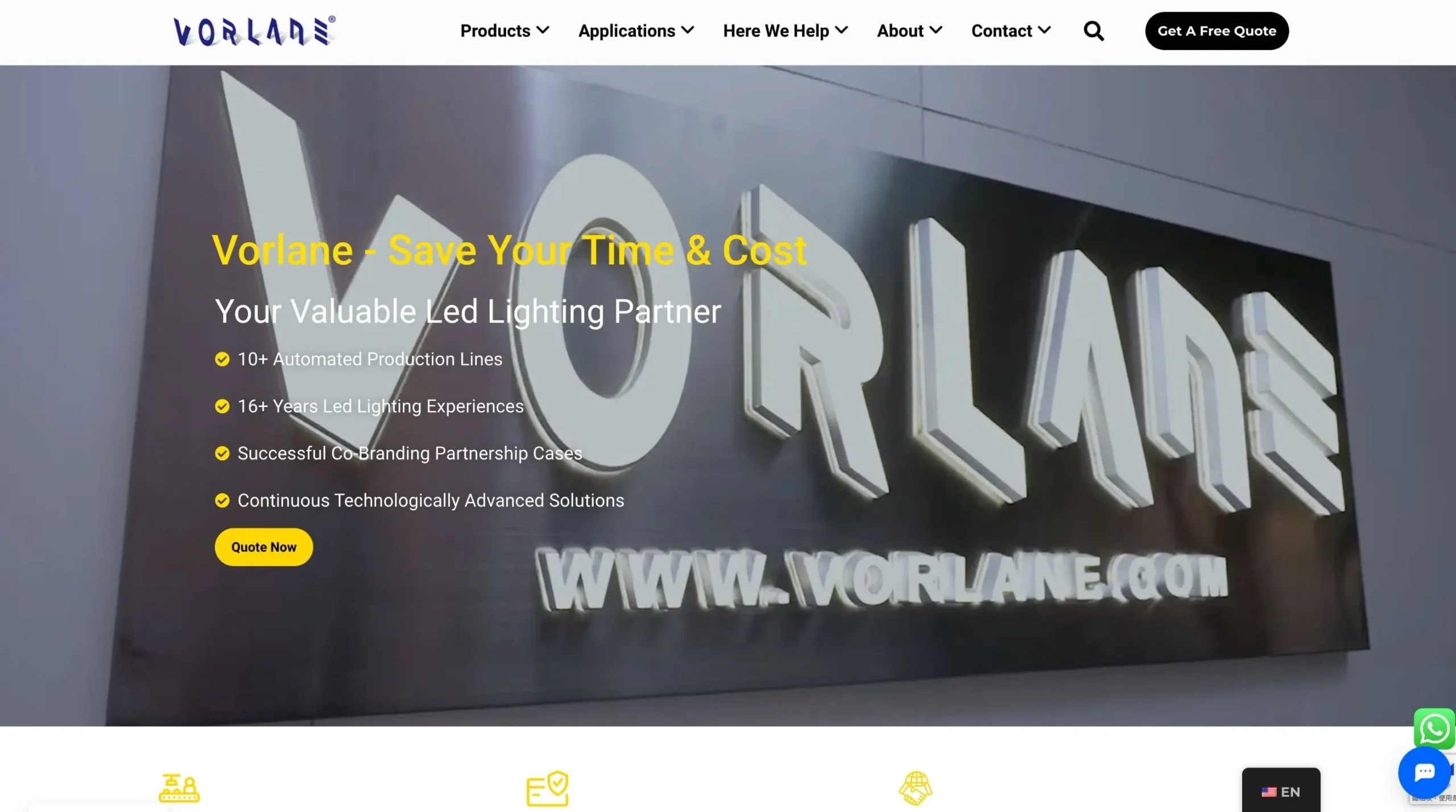 vorlane company website